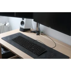 Mobility Lab - Clavier filaire BUSINESS + 2 HUB USB intégré - Azerty - noir