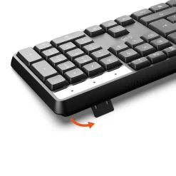 Mobility Lab - Clavier sans fil DELUXE - Azerty - noir