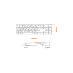 Mobility Lab - Clavier sans fil PREMIUM - Azerty - noir