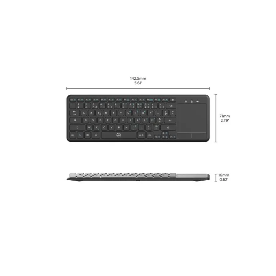 Mobility Lab - Clavier sans fil pour Smart TV - Azerty - noir