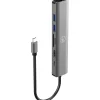 Mobility Lab - Hub USB-C 7-en-1 - 100W - gris sideral