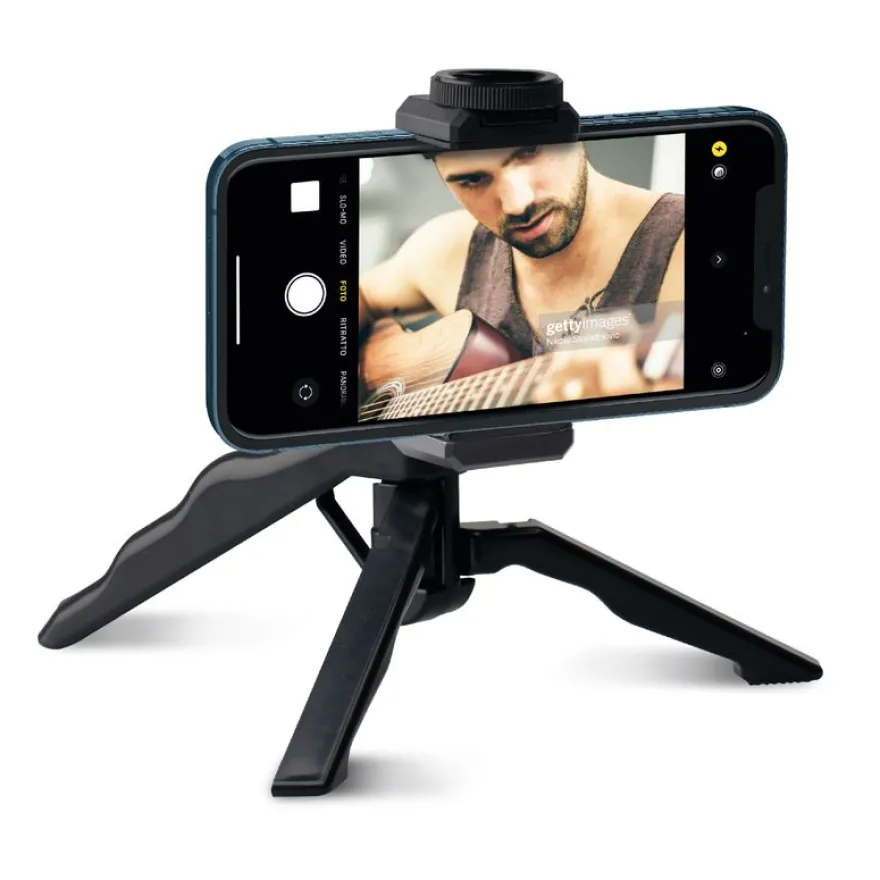Mobility Lab - Kit Vlogger - Trépied + micro + lumière pour smartphone