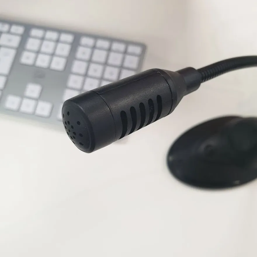 Mobility Lab - Microphone sur pied filaire - noir