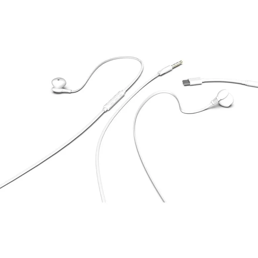 Mobility Lab - Pack téléphonie - chargeur + câble USB-C + écouteur + adaptaeur USB-C/jack