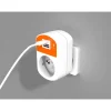 Mobility Lab - Prise murale + Chargeur Rapide USB-A & USB-C - blanc