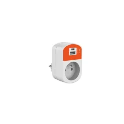 Mobility Lab - Prise murale + Chargeur Rapide USB-A & USB-C - blanc