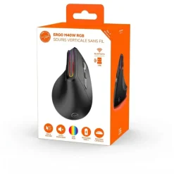 Mobility Lab - Souris sans fil ergonomique - droitier - noir