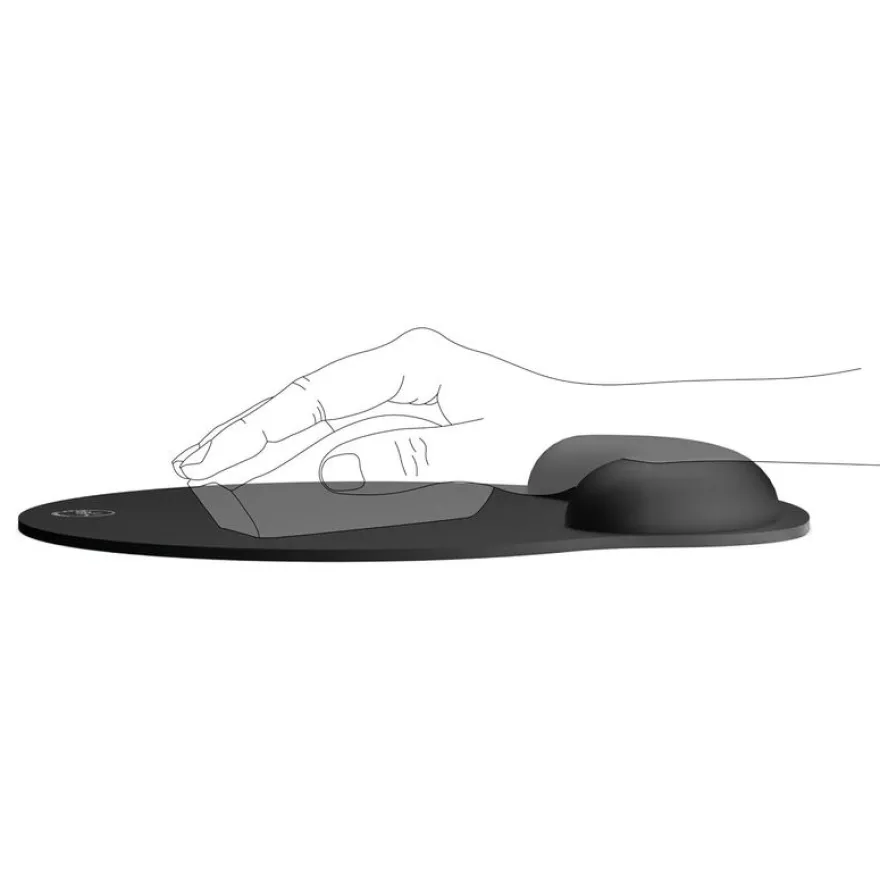 Mobility Lab - Tapis de souris ergonomique - noir