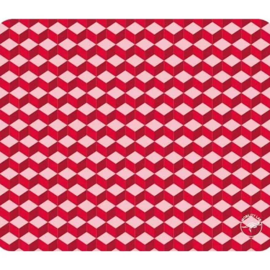 Mobility Lab - Tapis de souris - motif rouge