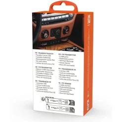 Mobility Lab - Transmetteur FM pour voiture - USB-C et USB - 20W - noir