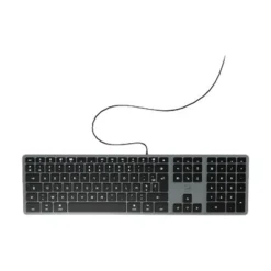 Mobility Lab Design Touch - clavier filaire - gris sideral