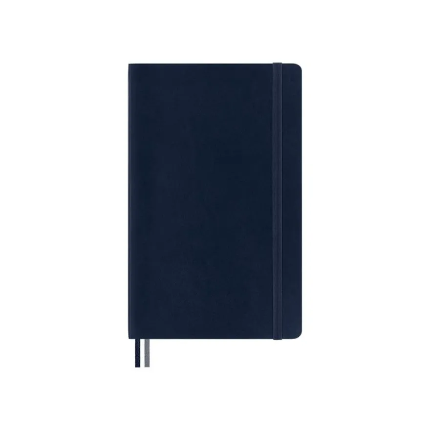 Moleskine Classic Expanded - Carnet souple - 130 x 210 mm - couverture bleu saphir