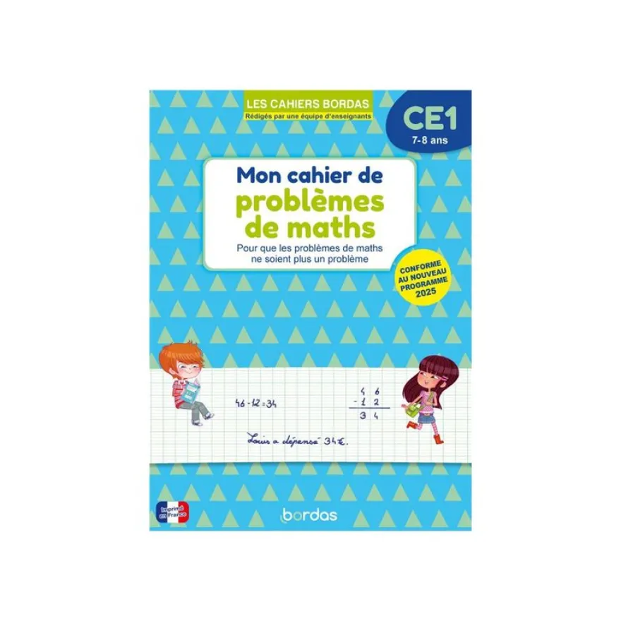 Mon cahier de problemes de maths CE1