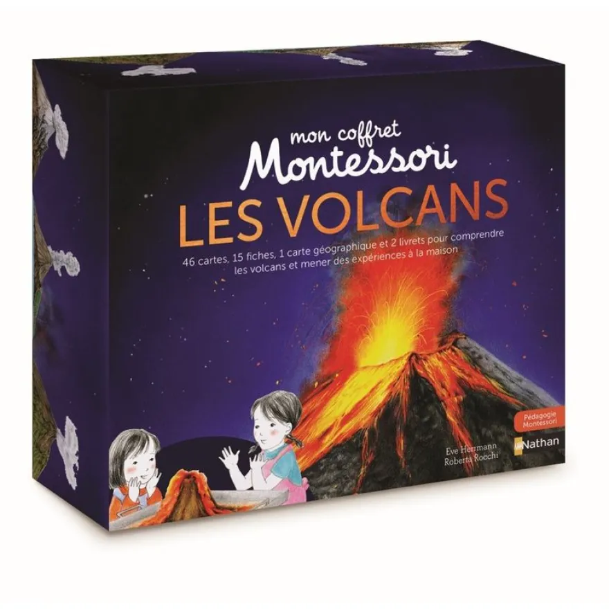 Mon coffret Montessori : Les Volcans - Dès 4 ans