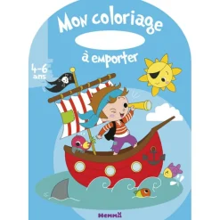 Mon coloriage à emporter (4-6 ans) - pirate