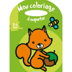 Mon coloriage à emporter (2-4 ans) - Ecureuil