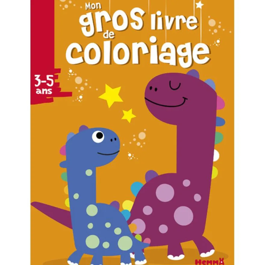 Mon gros livre de coloriage - Dinosaures (3-5 ans)
