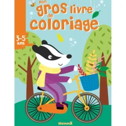 Mon Gros Livre De Coloriage : Balade à Vélo