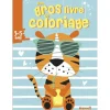 Mon gros livre de coloriage (3-5 ans) - Tigre avec lunettes