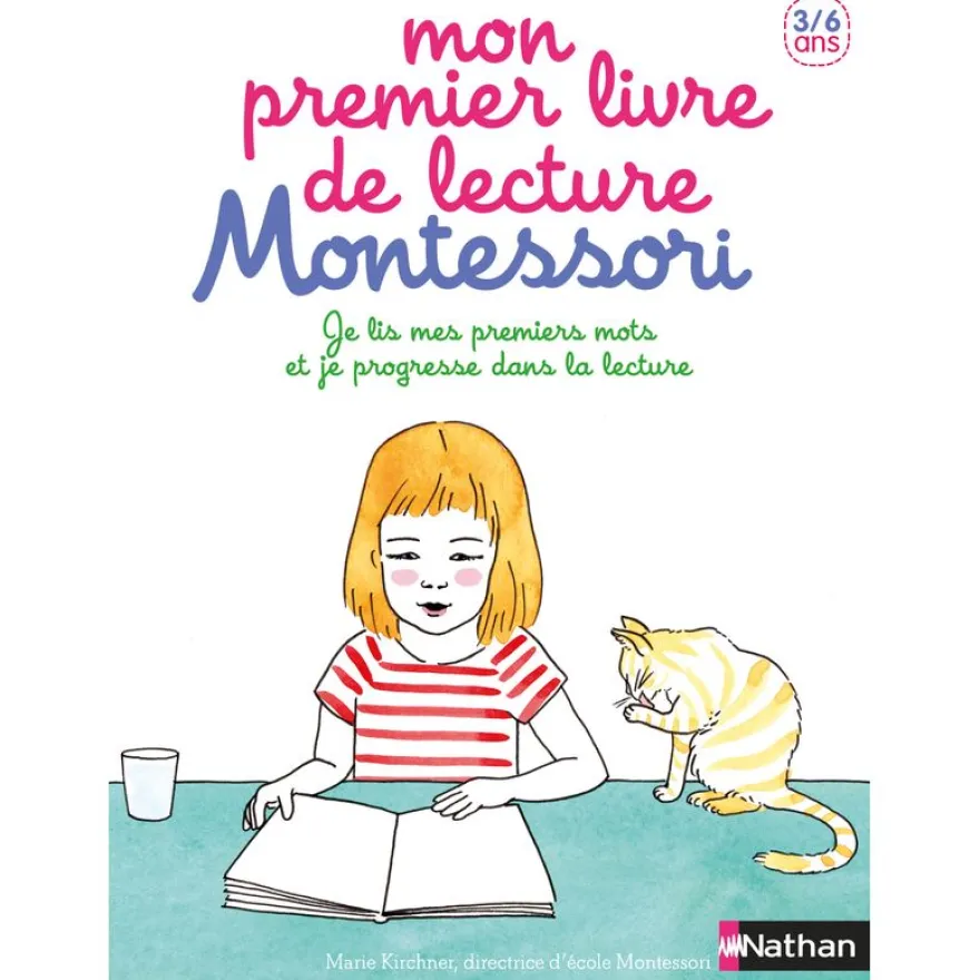 Mon premier livre de lecture Montessori - 3/6 ans