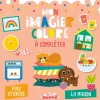 Mon p'tit hemma - mon imagier colore a completer -la maison - avec stickers
