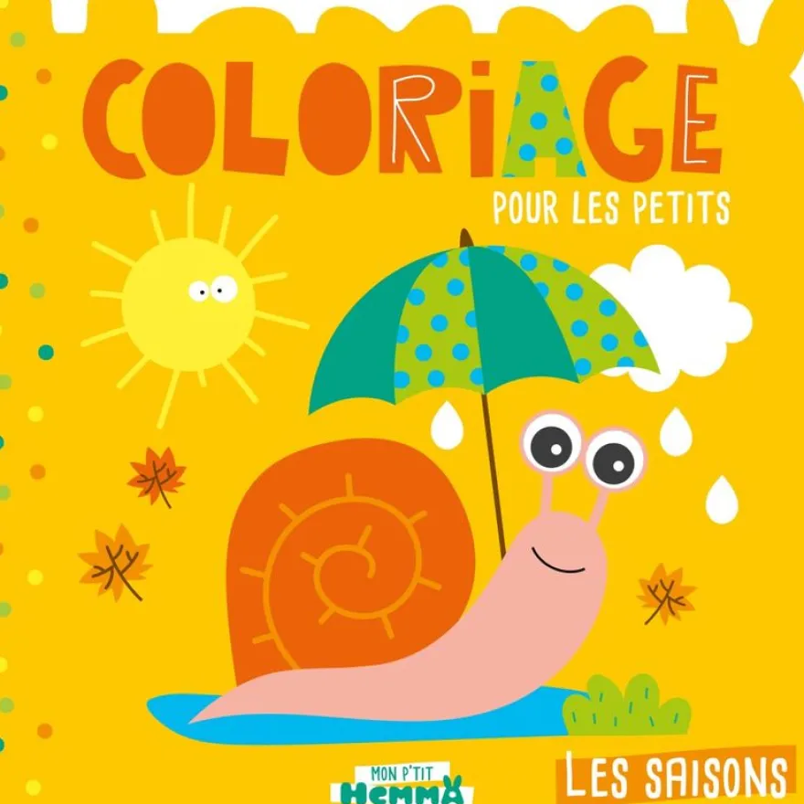 Mon P'tit Hemma Coloriage pour les petits - Les saisons