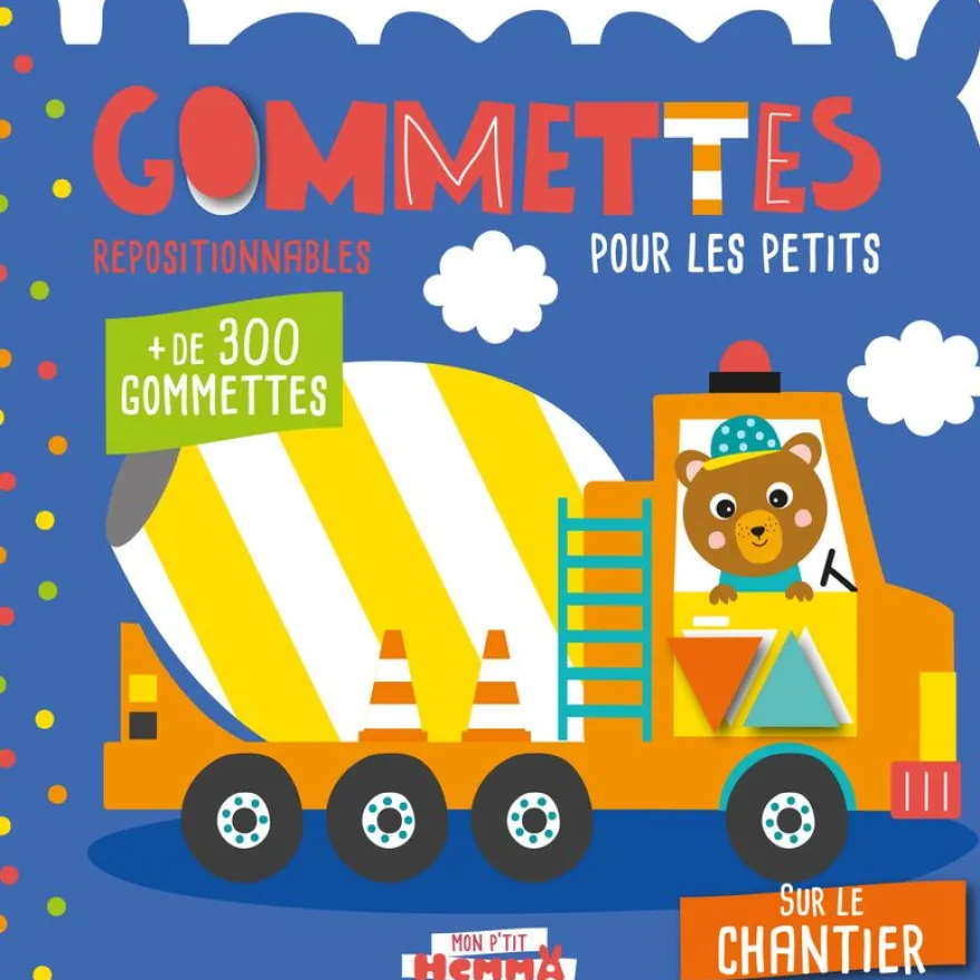 Mon p'tit hemma - Gommettes pour les petits - Sur le chantier