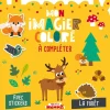 Mon p'tit hemma - mon imagier colore a completer -la foret - avec stickers