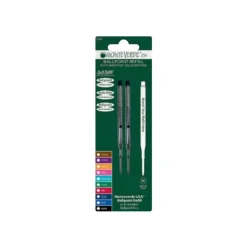 Monteverde - 2 Recharges pour stylo à bille Sheaffer - noir - pointe moyenne