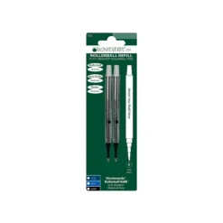 Monteverde - 2 Recharges pour roller Sheaffer - noir - pointe fine