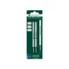 Monteverde - 2 Recharges pour roller Montblanc - noir - pointe fine