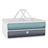MoovUp - 2 blocs de classement à tiroirs - pour 240 x 320 mm - gris