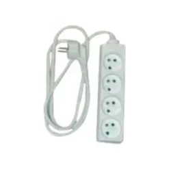 Multiprise sans interrupteur 4 prises - 4m