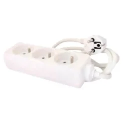 Multiprise sans interrupteur 3 prises - 1,5m