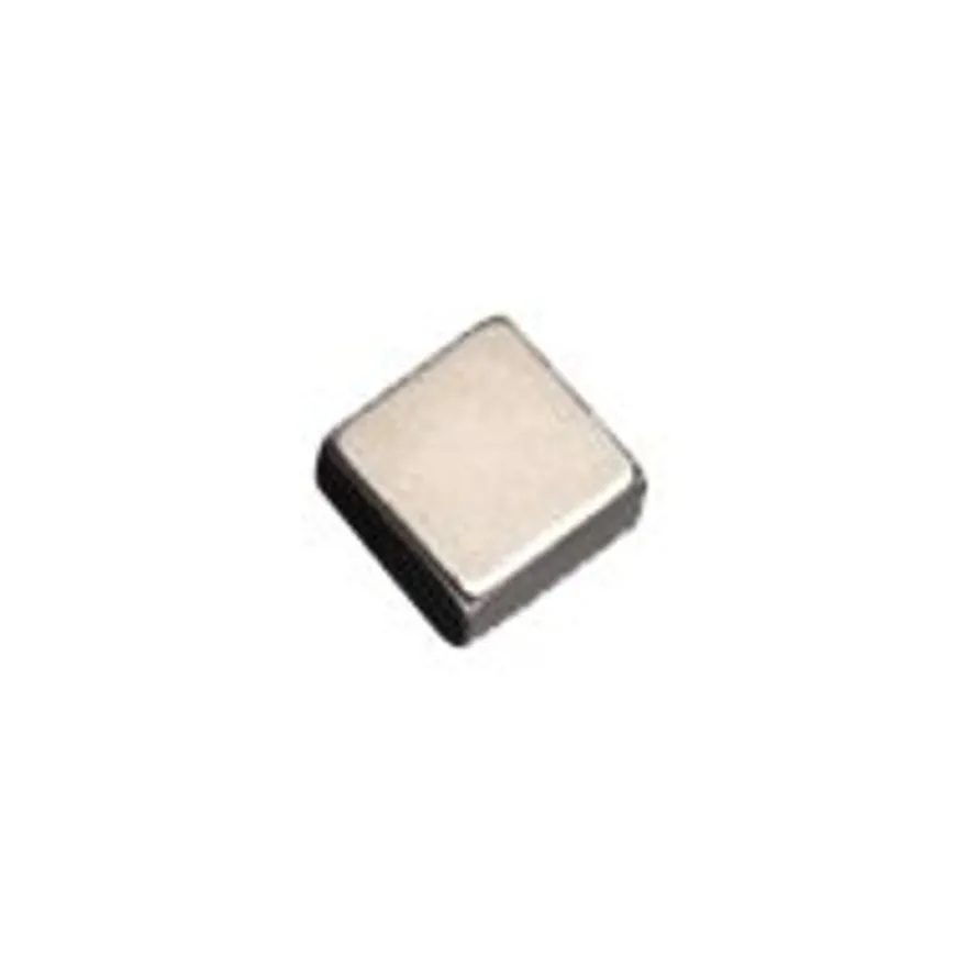 Naga Super Strong - 6 Aimants carrés - surpuissants - 1 cm