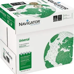 Navigator Universal - Papier blanc - A4 (210 x 297 mm) - 80 g/m² - 2500 feuilles (carton de 5 ramettes)