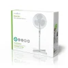 Nedis - Ventilateur sur Pied - 40 cm - 3 vitesses - blanc