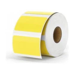 NEUTRAL - 1 rouleau de 1000 étiquettes pour PL70E/PL80E - jaune - 57 x 32 mm