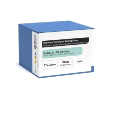 NEUTRAL - 1 rouleau de 1000 étiquettes pour PL70E/PL80E - blanc - 57 x 32 mm