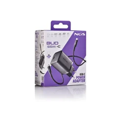 NGS - Adaptateur secteur USB-C - GaN, Ultra Rapide - 65 watt