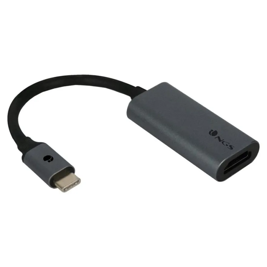 NGS - Adaptateur USB-C mâle vers HDMI femelle - 10 cm - noir