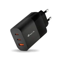 NGS - Chargeur secteur - 65W - 2 x USB-C + 1 x USB - noir
