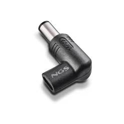 NGS BUD-D - Kit adaptateur de connecteur d'alimentation - Alimentation USB (100 W) - noir