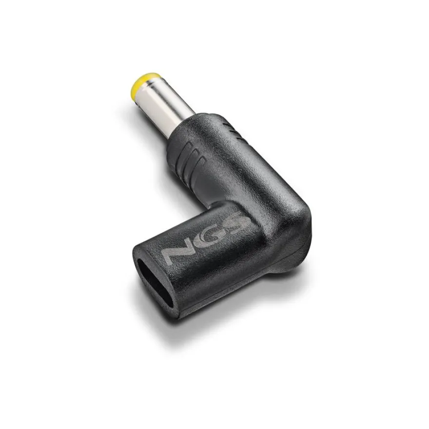 NGS BUD-L - Kit adaptateur de connecteur d'alimentation - Alimentation USB (100 W) - noir