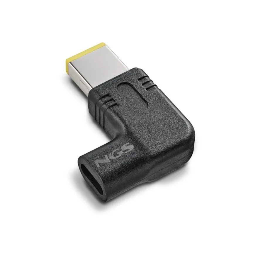 NGS BUD-L - Kit adaptateur de connecteur d'alimentation - Alimentation USB (100 W) - noir