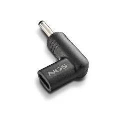 NGS BUD-SM - Kit adaptateur de connecteur d'alimentation - Alimentation USB (100 W) - noir