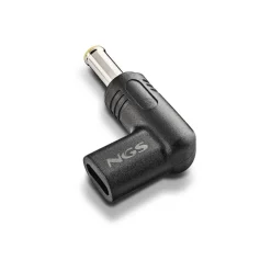 NGS BUD-SM - Kit adaptateur de connecteur d'alimentation - Alimentation USB (100 W) - noir