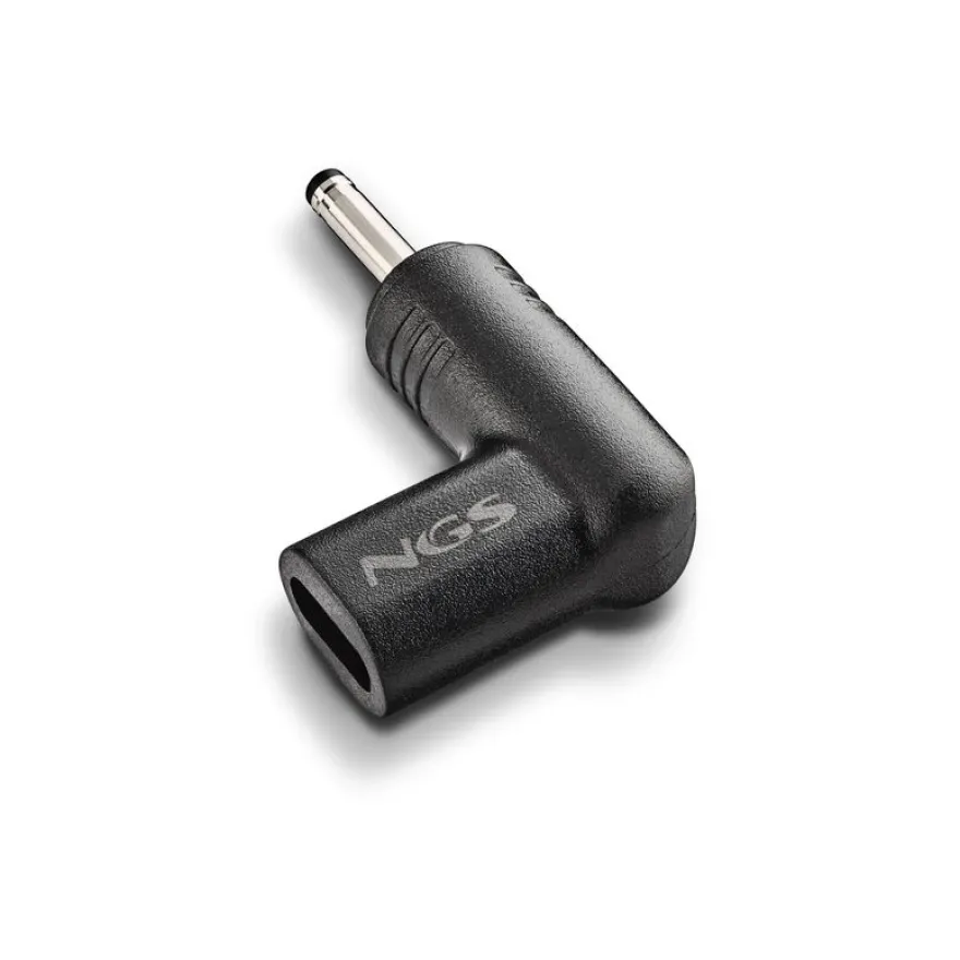 NGS BUD-SM - Kit adaptateur de connecteur d'alimentation - Alimentation USB (100 W) - noir