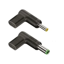 NGS BUD-T - Kit adaptateur de connecteur d'alimentation - Alimentation USB (100 W) - noir