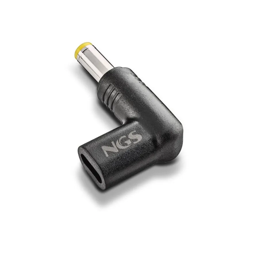 NGS BUD-T - Kit adaptateur de connecteur d'alimentation - Alimentation USB (100 W) - noir